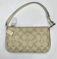 【新品未使用】COACH シグネチャー ワンショルダーバッグ 上品 完売系コーチ