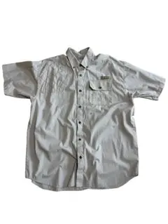 24h発送 Columbia PFG 半袖 フィッシングシャツ カーキ