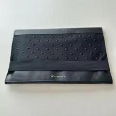 【非売品】shu uemura フラットポーチ ブラックのサムネイル