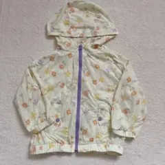 ZARA 花柄 フード付きアウター　ザラ　92cm