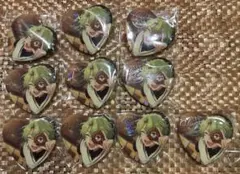 巴日和　あんスタ　中国　心光印彩　缶バッジ　10点