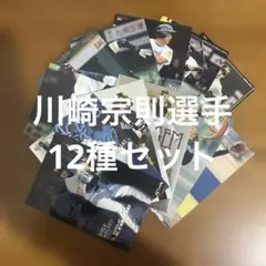 プロ野球チップスカード等 川崎宗則選手12種まとめセット(キラ4種ノーマル8種)のサムネイル