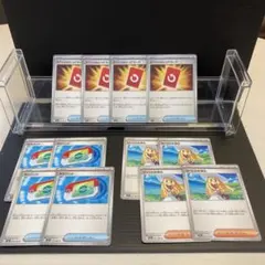 ポケモンカード　スペシャルレッドカード、リーリエの決心、ポケパッド各4枚