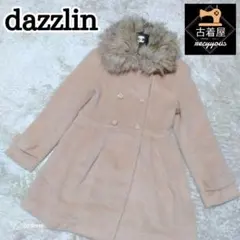 dazzlin Aライン コート ファー 取り外し可能 2way ダズリン