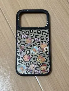 CASETiFYハローキティiPhone17/18promax用ケース　ヒョウ柄