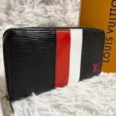 ✨正規品/限定モデル✨ルイヴィトン ジッピーウォレット エピレザー ストライプ