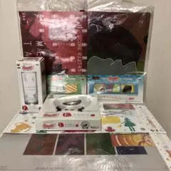 物語シリーズ　一番くじ　まとめ売り　クリアファイル　アートプレート　アートグラス