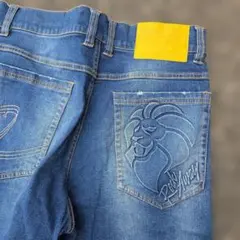 NESTA BRAND デニムハーフパンツ ライオン刺繍のサムネイル