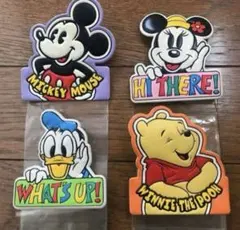 ディズニー　ミッキー　ミニー　ドナルド　プーさん　チケットホルダー　レトロ　レア