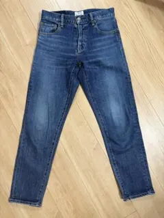 値下げ！Ungrid ストレッチテーパードデニム　インディゴブルー　24インチ