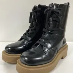 【美品】 H&M　エイチアンドエム　レースアップ　ブーツ　23㎝のサムネイル