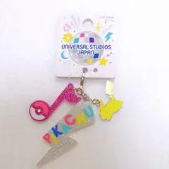 USJ ユニバーサルスタジオジャパン ポケモン ピカチュウ シルエットチャームのサムネイル