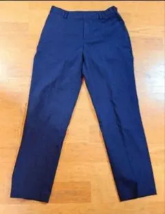 ユニクロ廃盤⭐スラックスパンツ M ストライプ UNIQLO1 手洗い可能