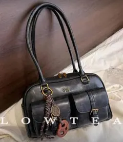 【ゲリラセール】レトロ感レザー風ショルダーバッグ