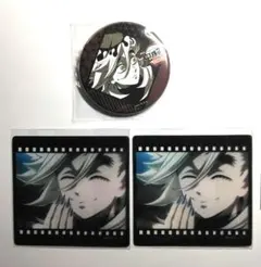 童磨　クリアカード　缶バッジ　お楽しみくじ　鬼滅の刃　ダイニング　第四期