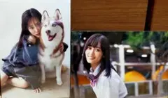 山下美月 2nd写真集 『ヒロイン』 特典封入ポストカード　2種　②