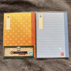 鬼滅の刃一番くじ〜無限列車編〜Ｈ賞 ミニノートセット 我妻善逸 嘴平伊之助