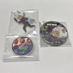 ツイステッドワンダーランド　ジャック　ミニアクリルスタンド　缶バッジ