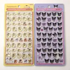 ボンボンドロップシールmini　サンリオ　ポムポムプリン　クロミ　正規品