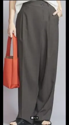 BEAUTY&YOUTH グレー スラックス Lサイズ