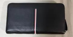 【美品】TOMMY HILFIGER ブラック 長財布