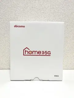 【新品・未使用】docomo HR02 5G 無線LANルーター（保証書付き）