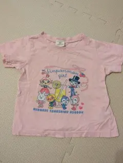 アンパンマン Tシャツ ピンク