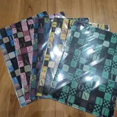 新品　鬼滅の刃　パーソンズコラボ　クリアファイル　5点