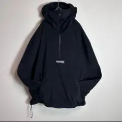 Supreme フリースジャケット 黒
