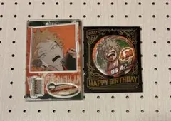 2022バースデイ缶バッジ・アクスタ ヒロアカ爆豪勝己