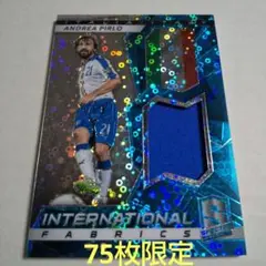 サッカー PANINI アンドレア・ピルロ ジャージカード 75枚限定