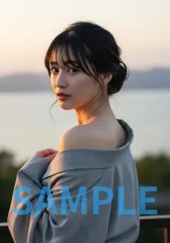 L1099　AI美女 A4ポスター コスプレ　水着　グラビア ランジェリー