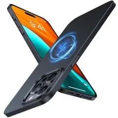 iPhone14 Pro Max 用 ケース【極薄軽量・マグネット内蔵】