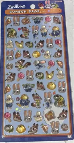 正規品 ボンボンドロップシール ミニ ズートピア