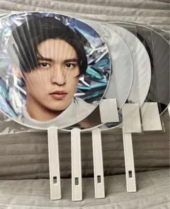 Snow Man 目黒蓮 うちわ 4点セット