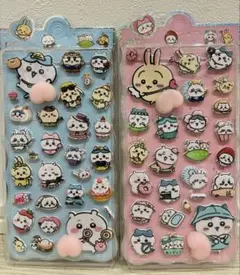 ちいかわシール　おしりシール　桃シール　ぷにぷにシール　2枚セット