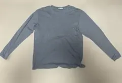 GU 長袖Tシャツ ブルー Mサイズのサムネイル