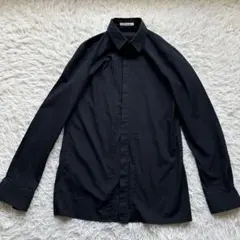 GalaabenD　黒　シャツ　ピンタック　長袖　コットンのサムネイル