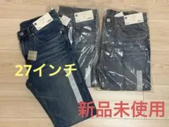 【新品未使用】GU スキニーデニム 27 丈長め68.5センチ
