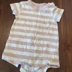 無印良品　ロンパース　70-80