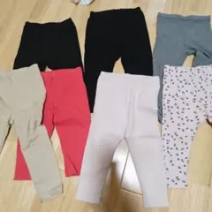 ベビー用レギンス 7点セット