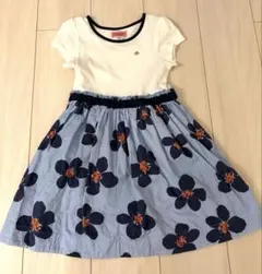 美品　kate spade 花柄ワンピース 120