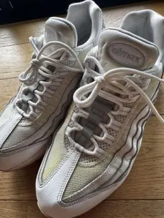 【希少29cm】NIKE AIR MAX 95 エッセンシャル 白　ホワイト