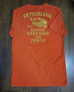 REAL MASTERS オレンジ Tシャツ Lサイズのサムネイル