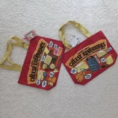 Trader Joe's 最新柄　チーズアドベンチャー　トートバッグ2枚セット