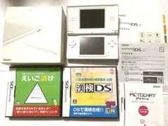 Nintendo DS Lite本体　箱、取説書付き　　　　　　　ソフト2個