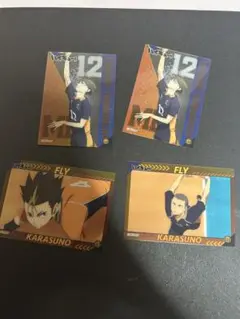 ハイキュー ブロマイド 4枚セット