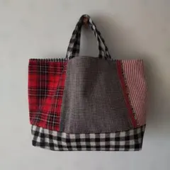 パッチワークトートバッグ