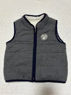 GAP ブラナンベア中綿ベスト グレー　90センチ