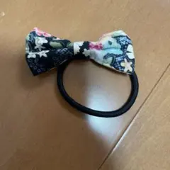 No.162 ハンドメイド リバティ リボンヘアゴム - メルカリ